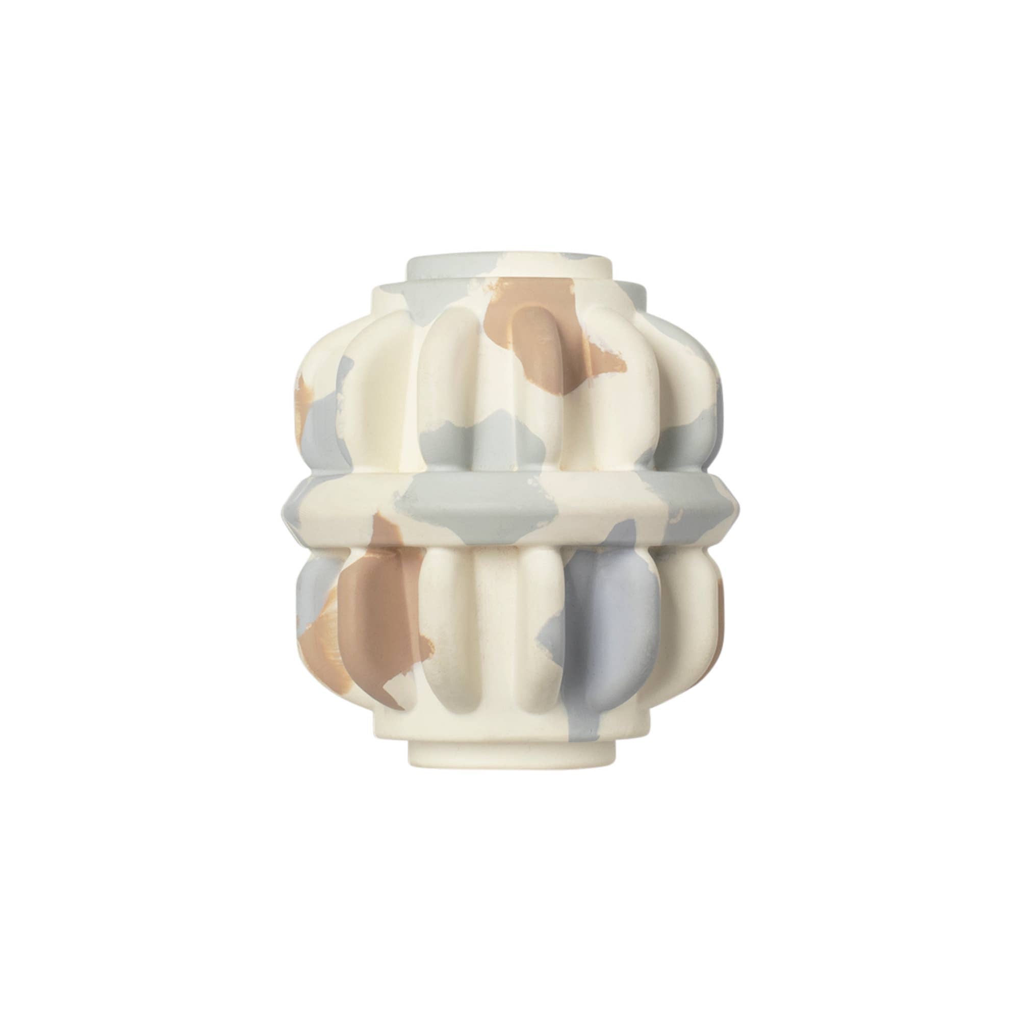 GEOMETRIC RUBBER DOG TOY