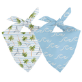 Signature Reversible Cotton Dog Bandana