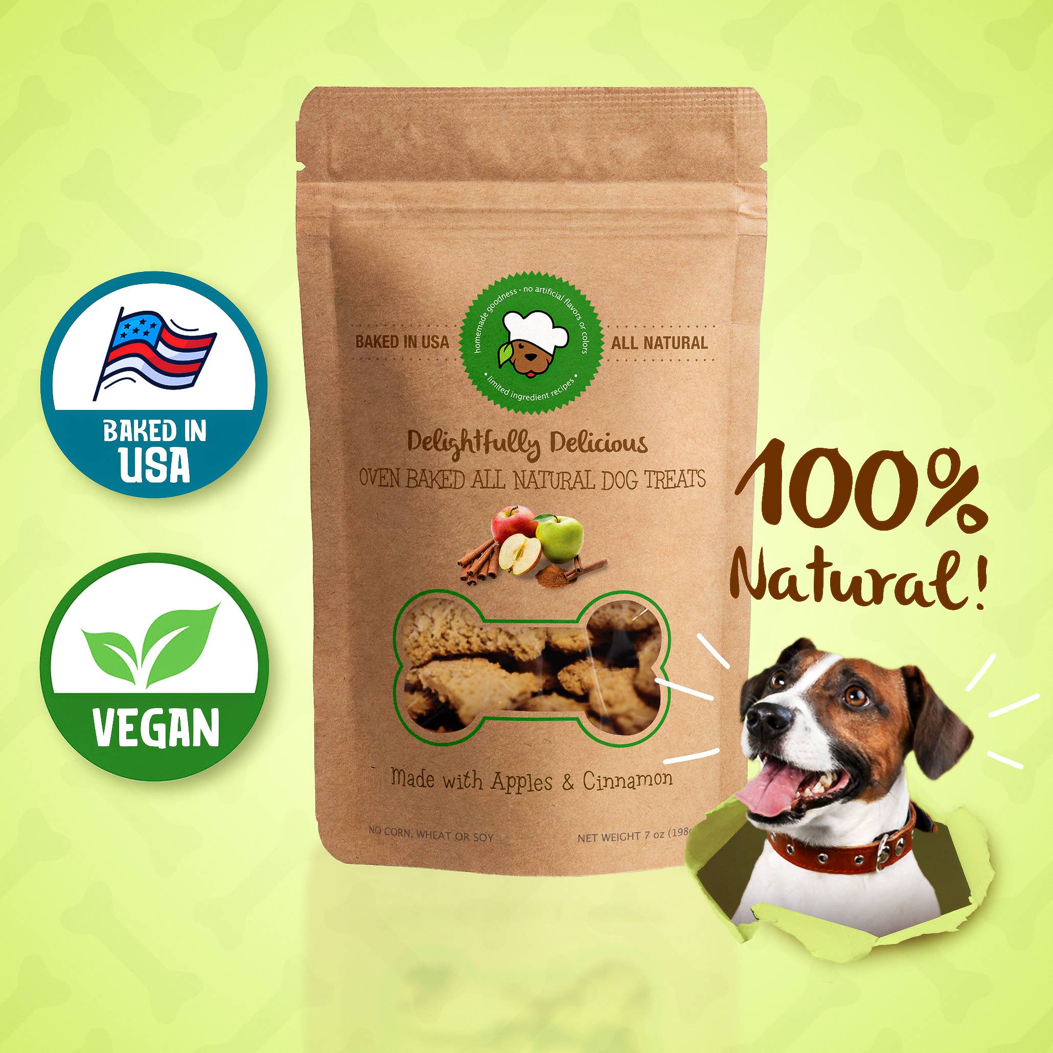 |Natural Dog Treat | Dog Treat Bag