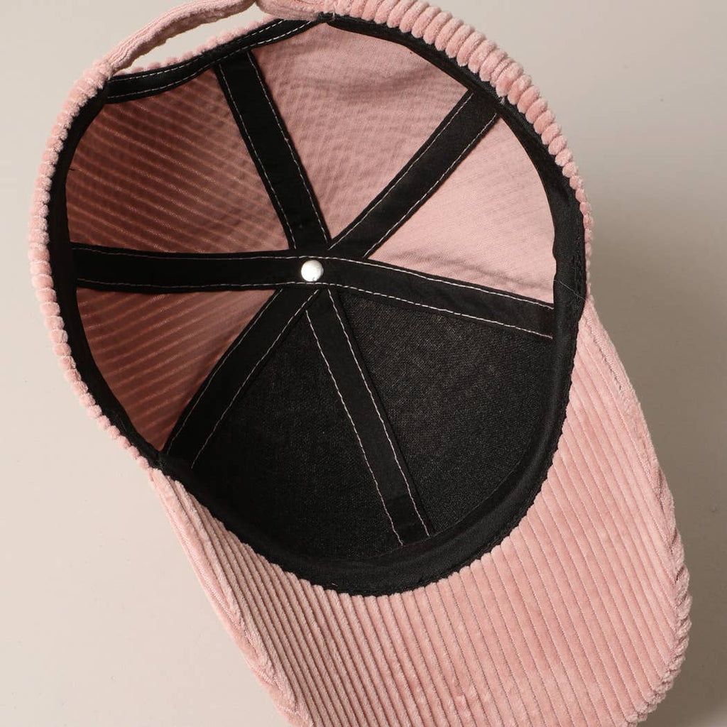 The Damoré Dog Mom Corduroy Cap