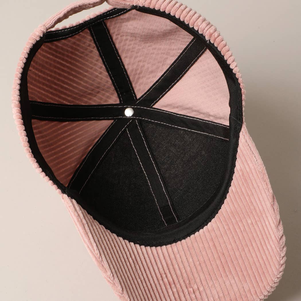 The Damoré Dog Mom Corduroy Cap