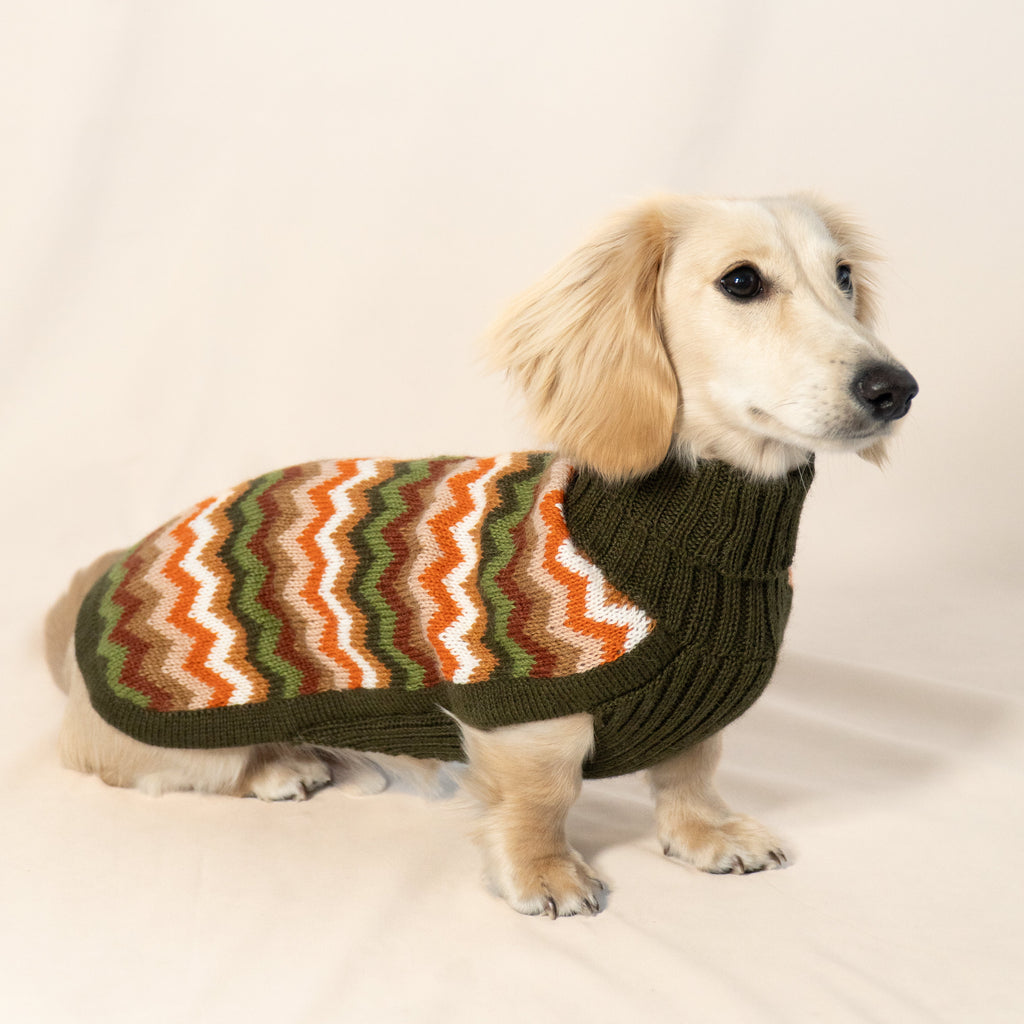 Alqo Wasi Alpaca Knit Dog Sweater