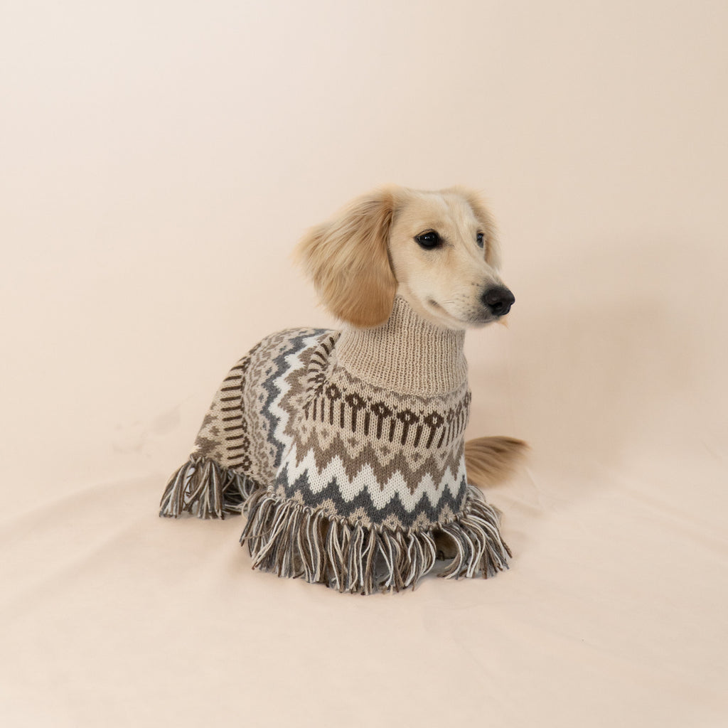Alqo Wasi Alpaca Dog Poncho