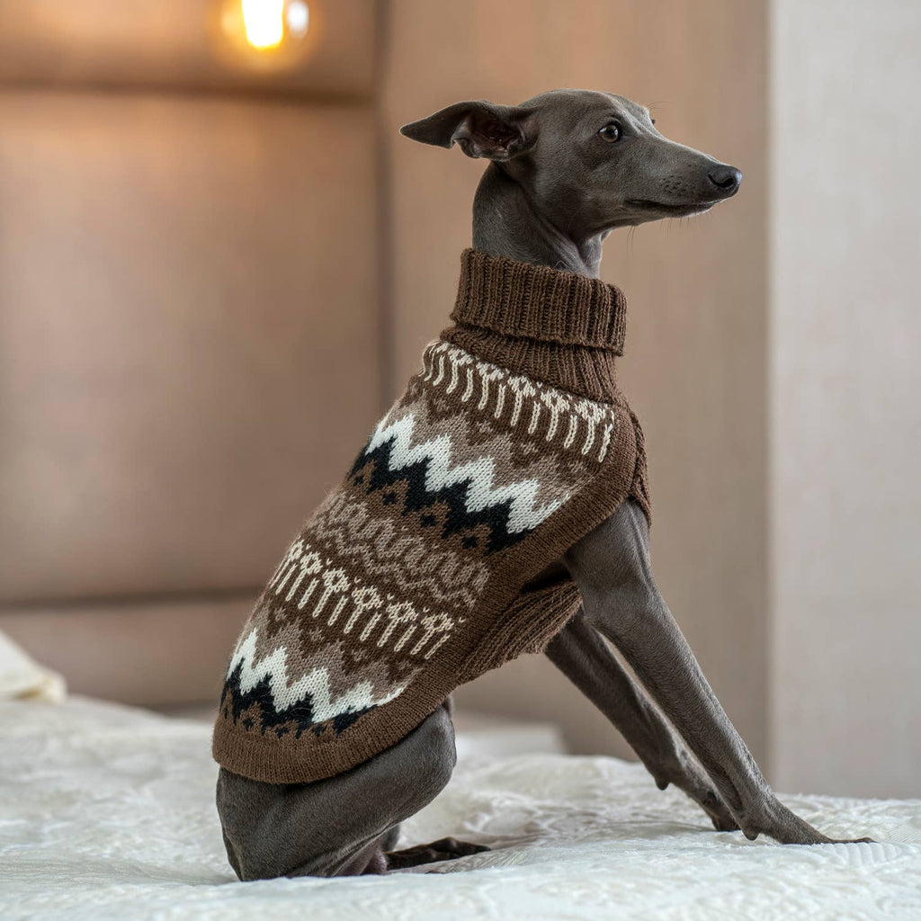 Alqo Wasi Woolly Peaks Alpaca Dog Sweater