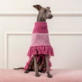 Alqo Wasi Diamond Pink Alpaca Dog Poncho